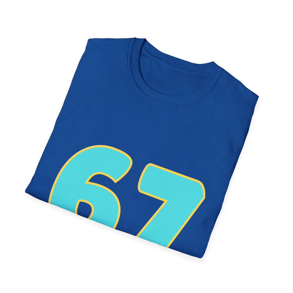 67 Meme Shirt — Vintage Athletic Graphic T-Shirt