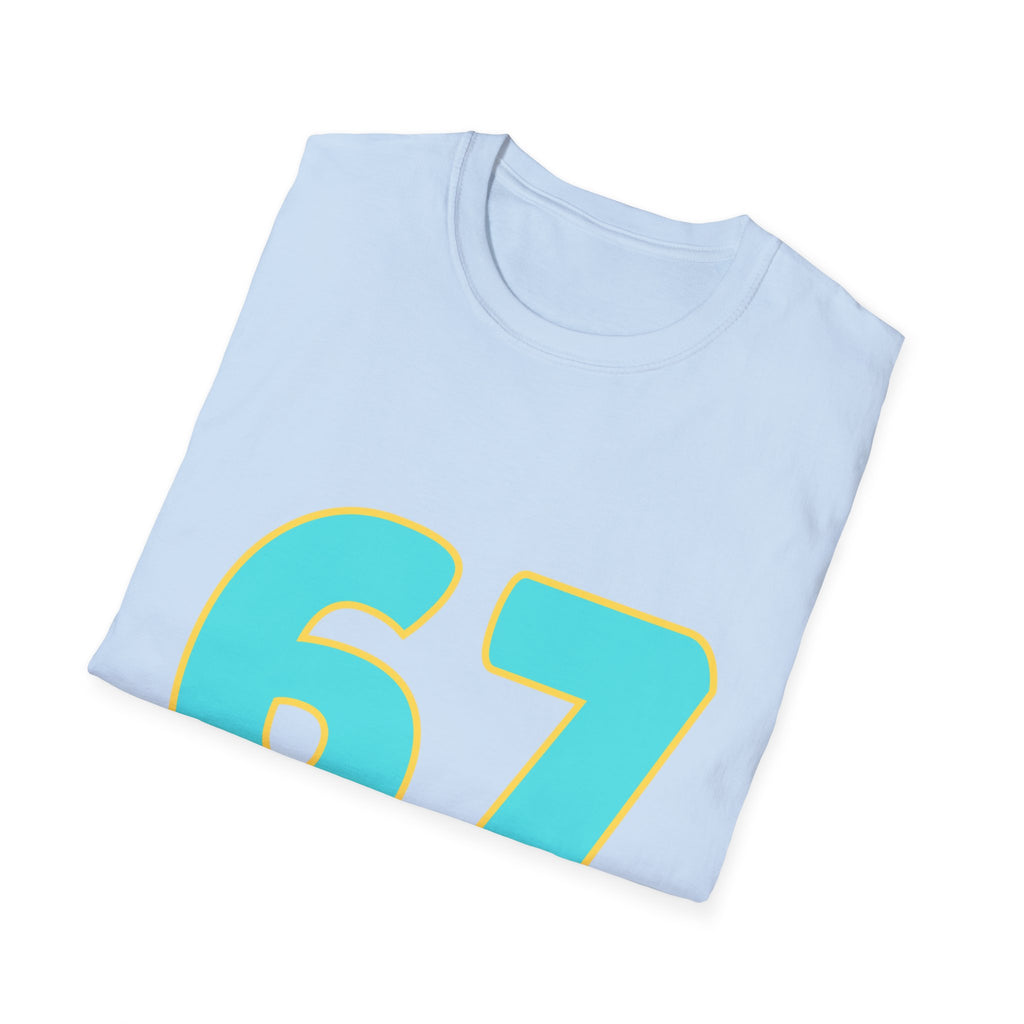 67 Meme Shirt — Vintage Athletic Graphic T-Shirt