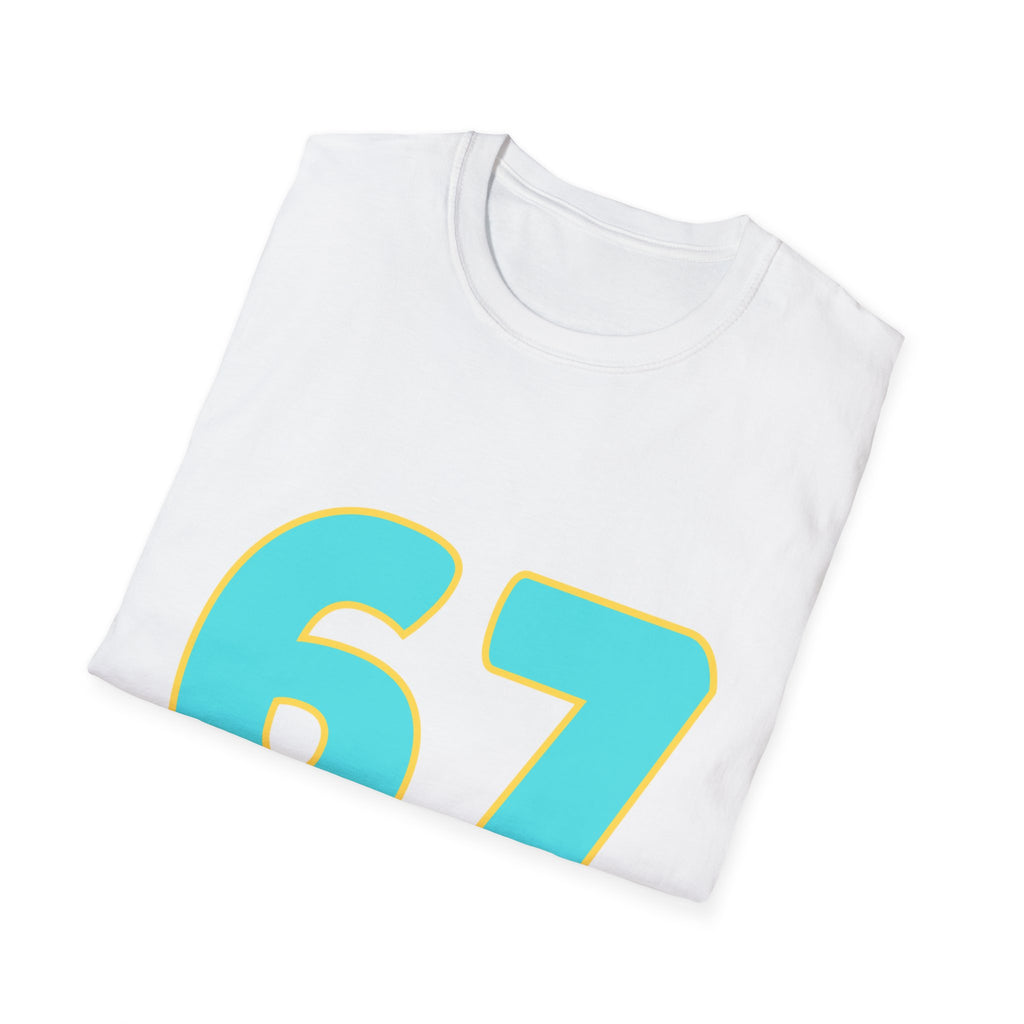 67 Meme Shirt — Vintage Athletic Graphic T-Shirt