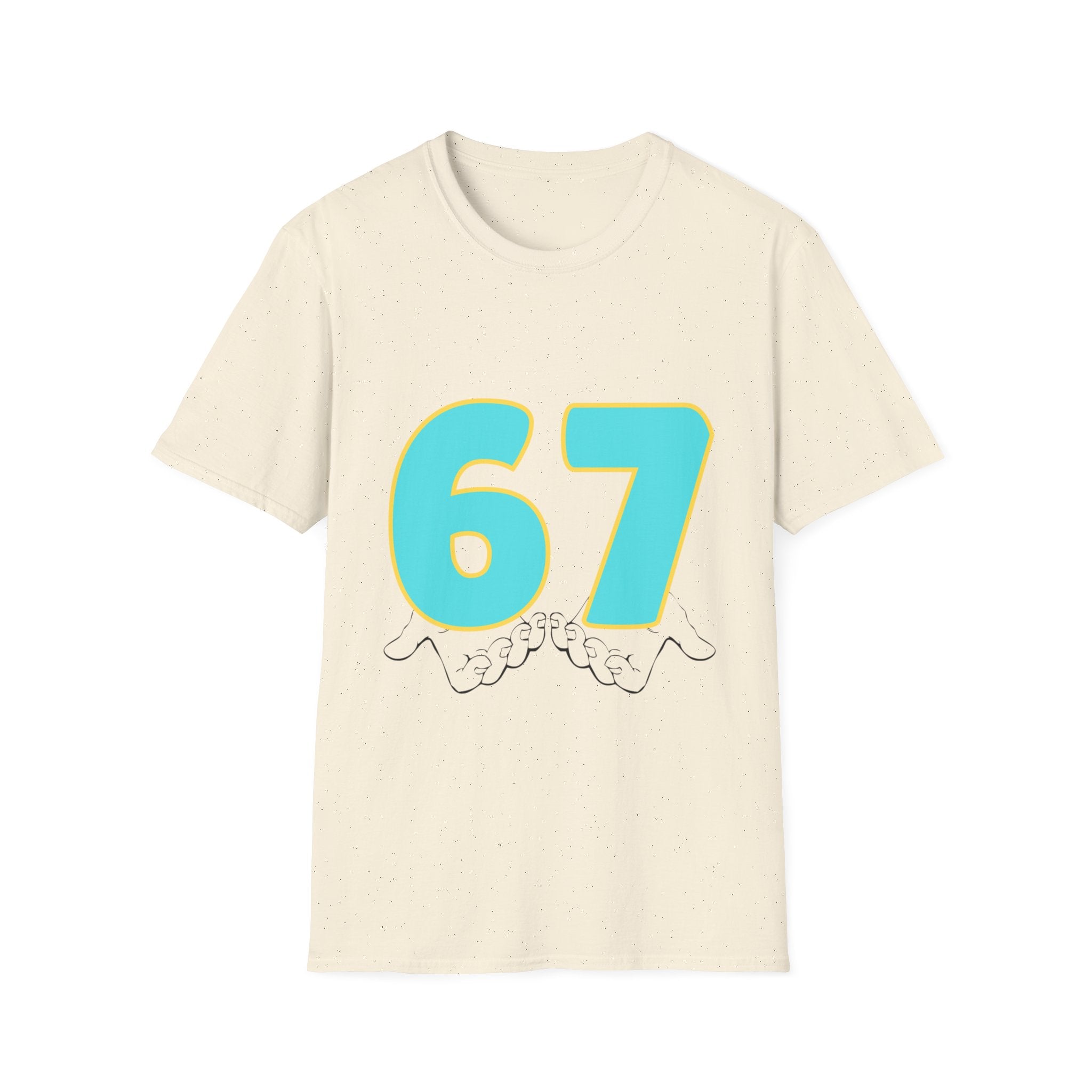 67 Meme Shirt — Vintage Athletic Graphic T-Shirt