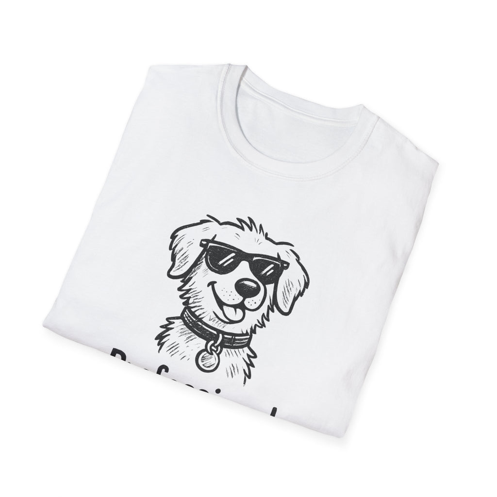 Professional Good Boy T-Shirt — Cute Dog Graphic Tee for Dog Lovers