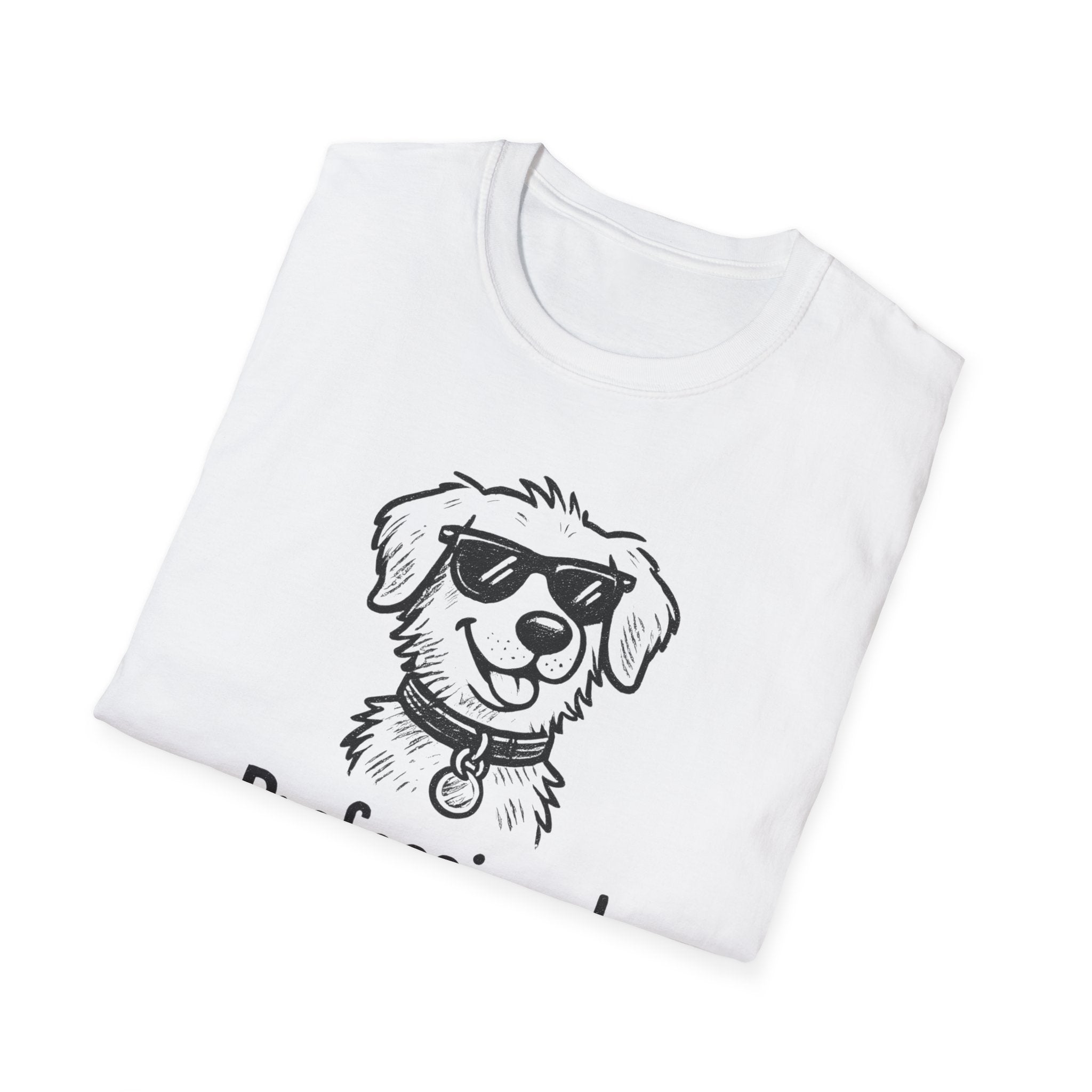 Professional Good Boy T-Shirt — Cute Dog Graphic Tee for Dog Lovers