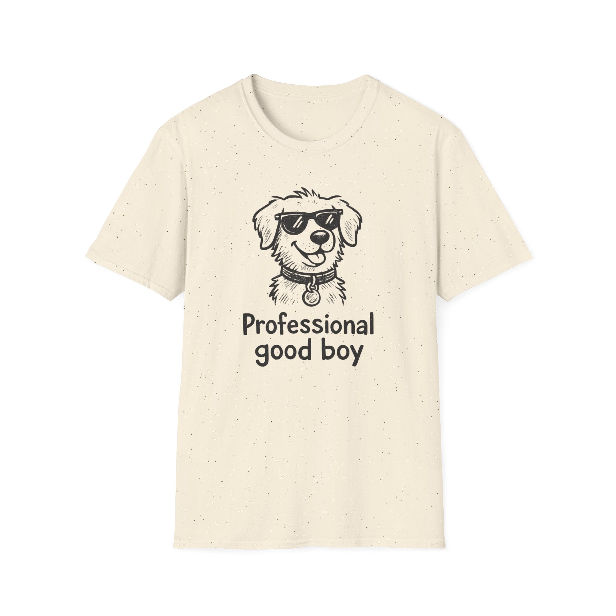 Professional Good Boy T-Shirt — Cute Dog Graphic Tee for Dog Lovers