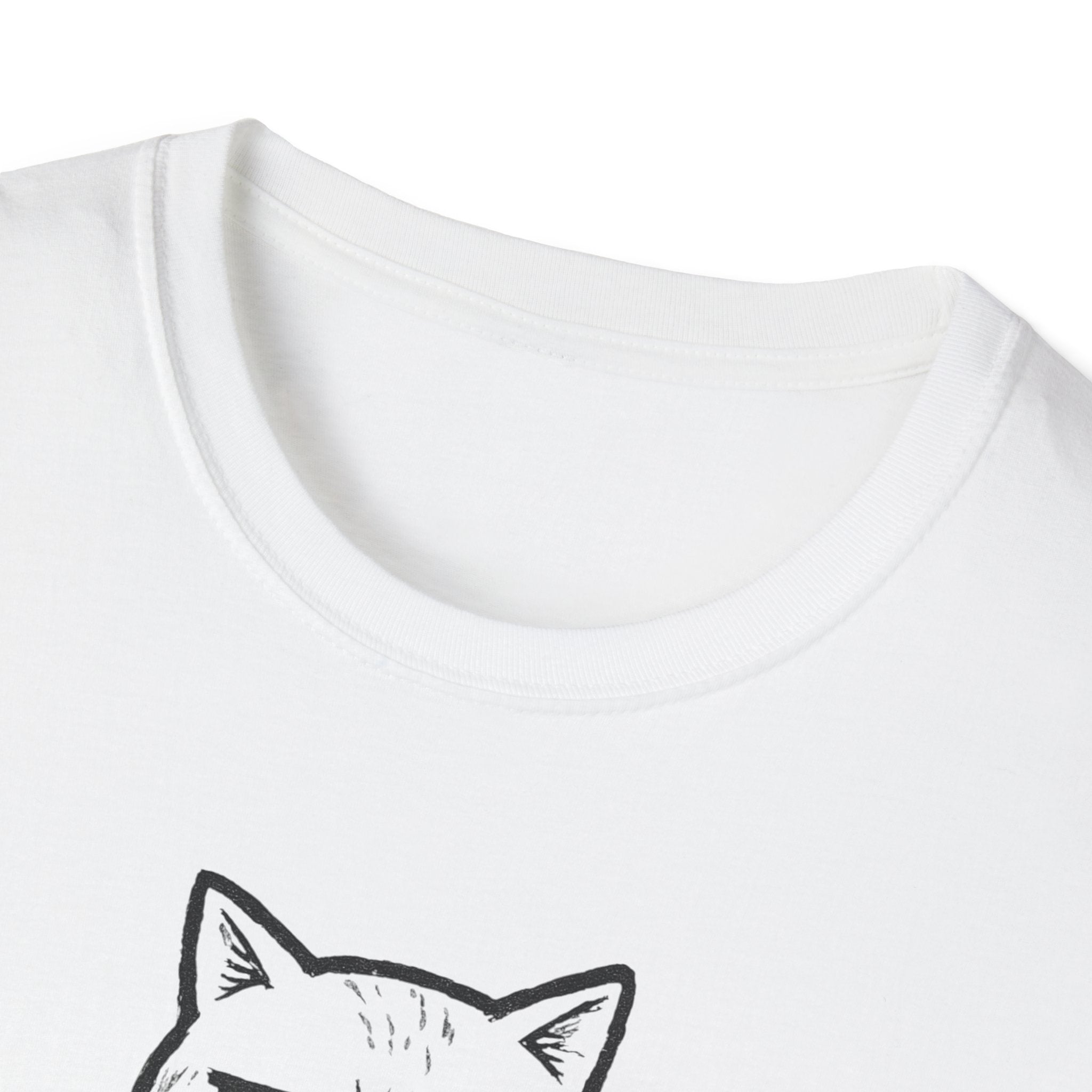 Cat Coffee Tee — "Not Today, Hooman" Funny Cat T-Shirt