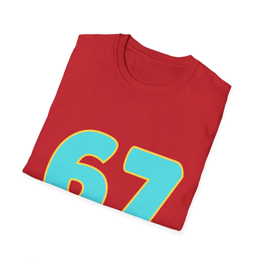 67 Meme Shirt — Vintage Athletic Graphic T-Shirt