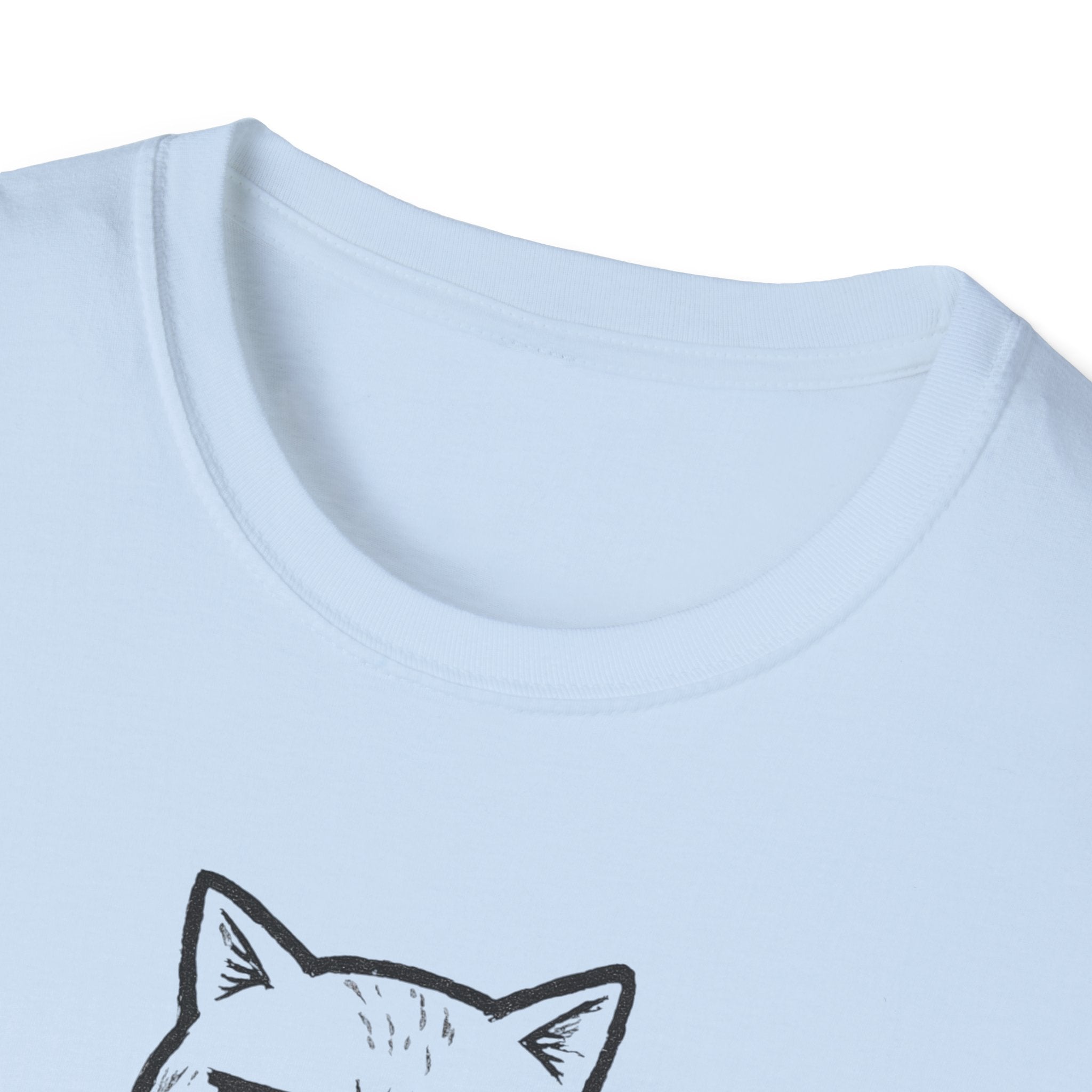 Cat Coffee Tee — "Not Today, Hooman" Funny Cat T-Shirt