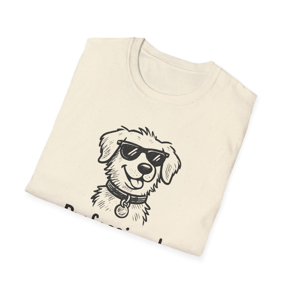 Professional Good Boy T-Shirt — Cute Dog Graphic Tee for Dog Lovers