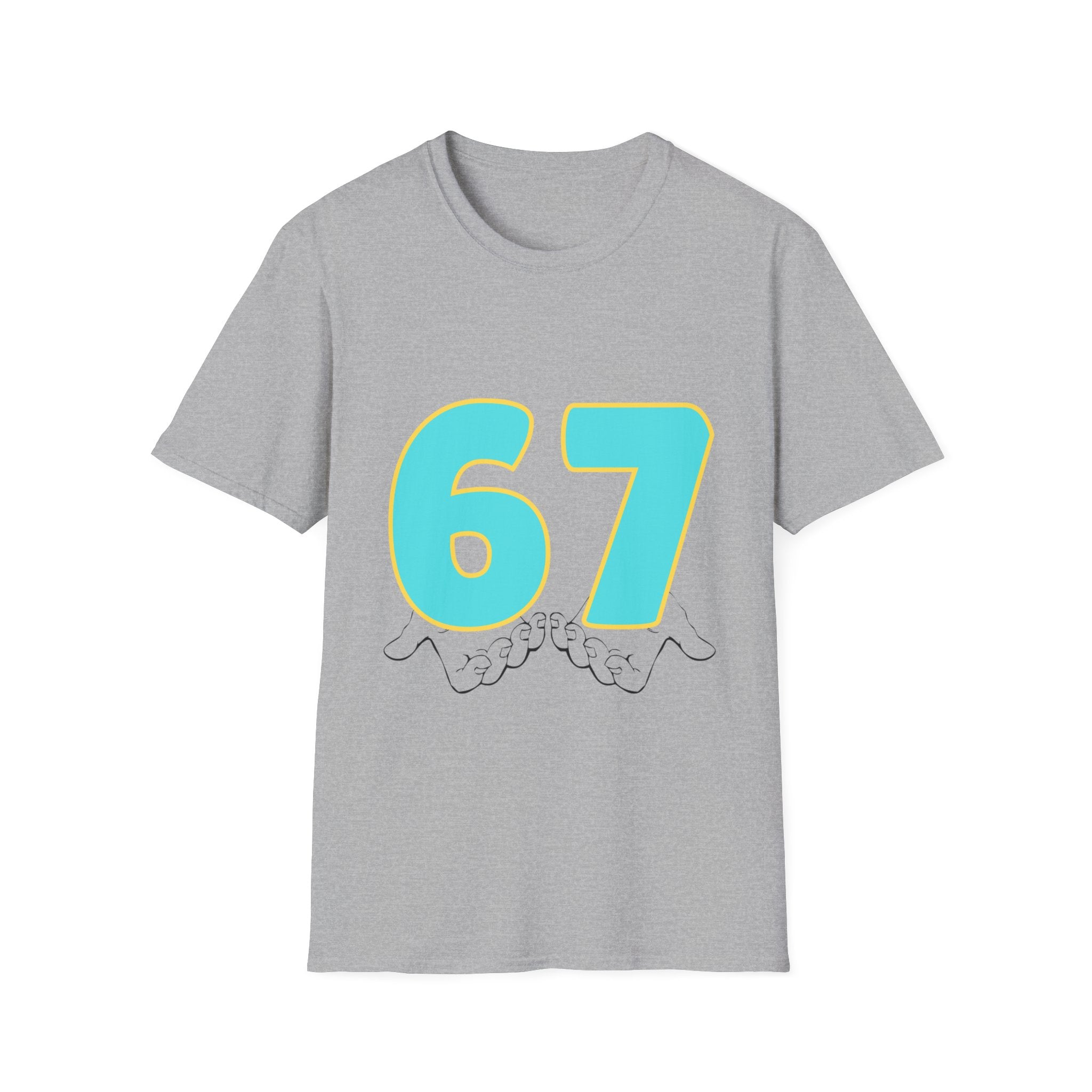 67 Meme Shirt — Vintage Athletic Graphic T-Shirt