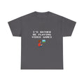 Video Games T-Shirt — "I'd Rather Be Playing Video Games" Retro Gamer Tee