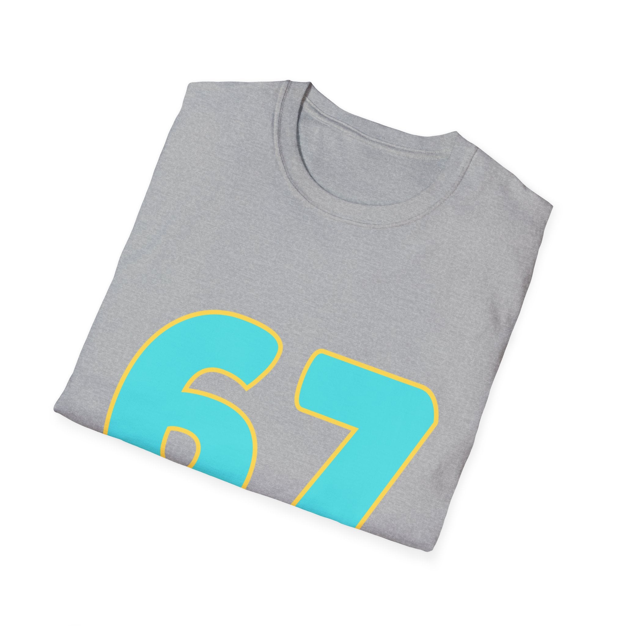 67 Meme Shirt — Vintage Athletic Graphic T-Shirt