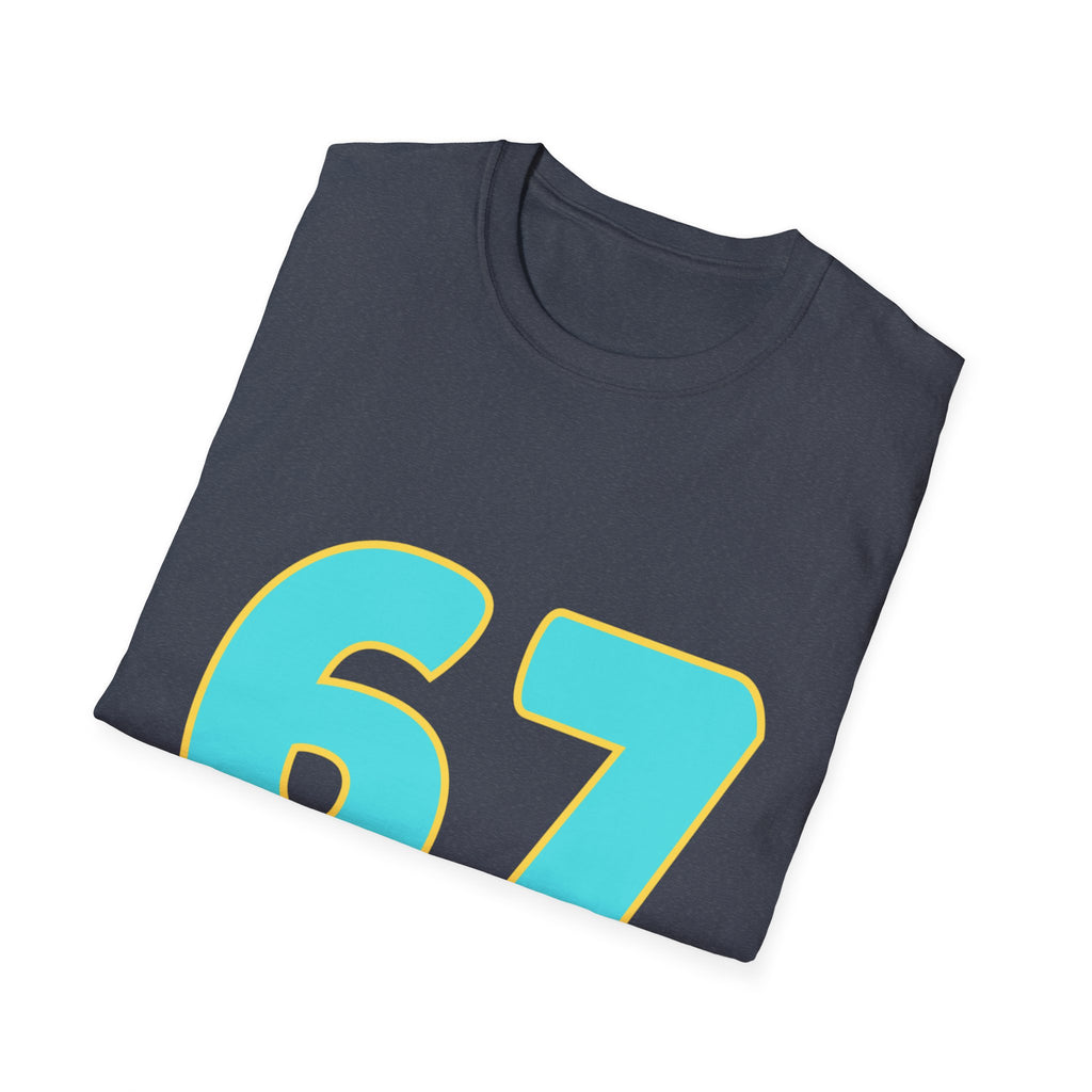 67 Meme Shirt — Vintage Athletic Graphic T-Shirt