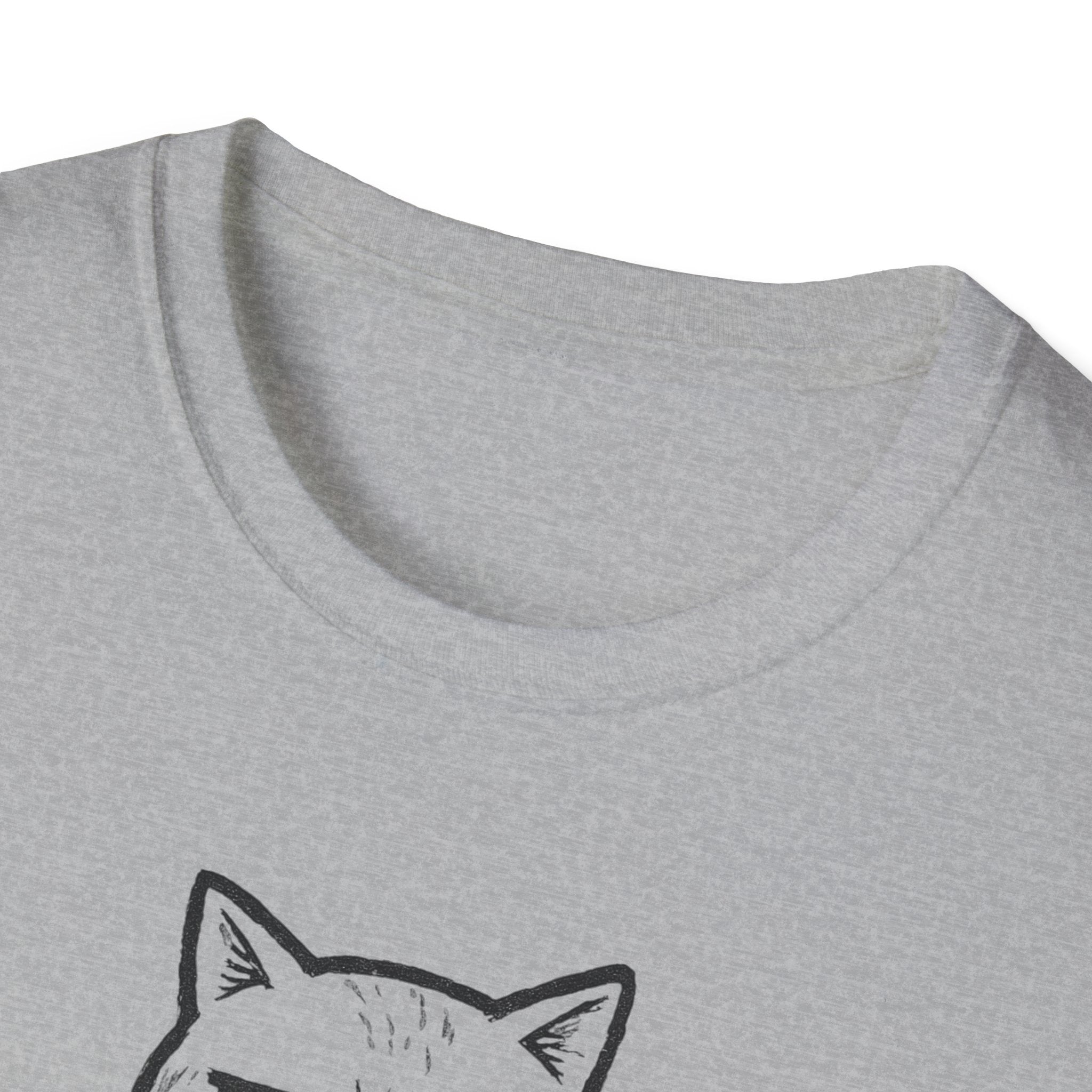 Cat Coffee Tee — "Not Today, Hooman" Funny Cat T-Shirt