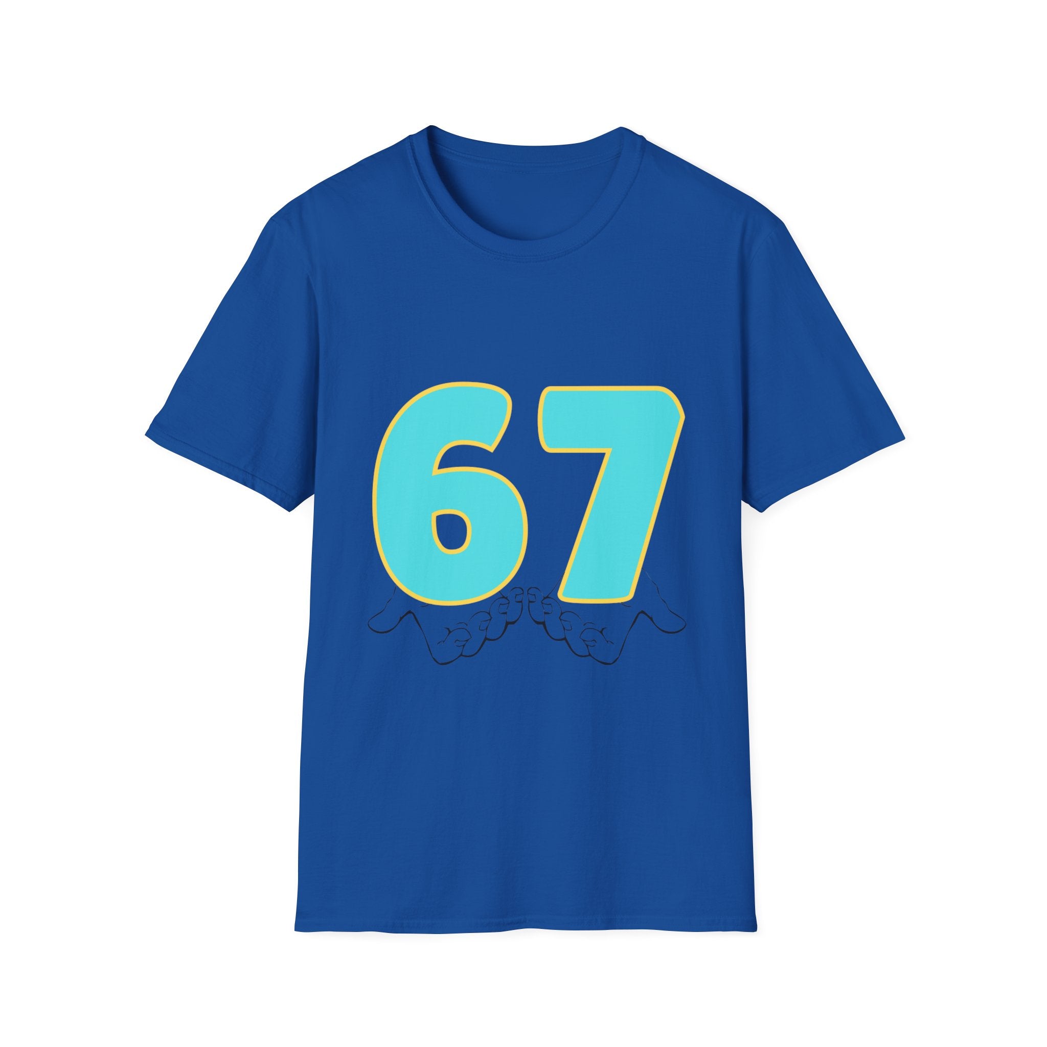 67 Meme Shirt — Vintage Athletic Graphic T-Shirt