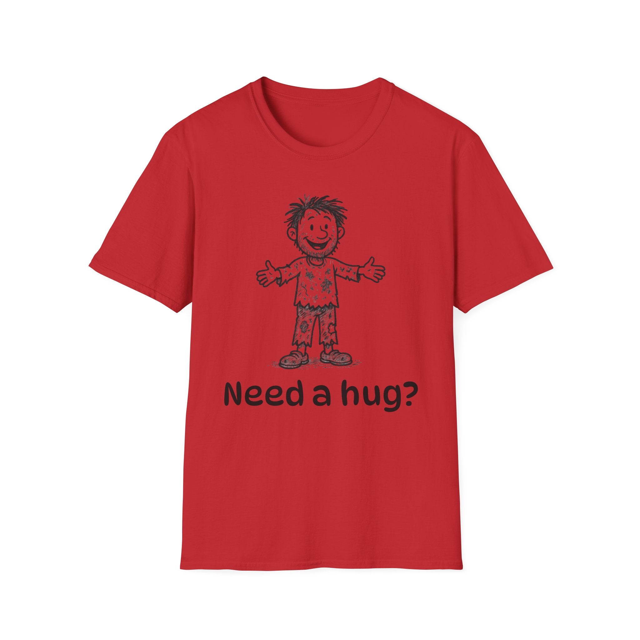 Need a Hug? Cute Kid Sketch T-Shirt