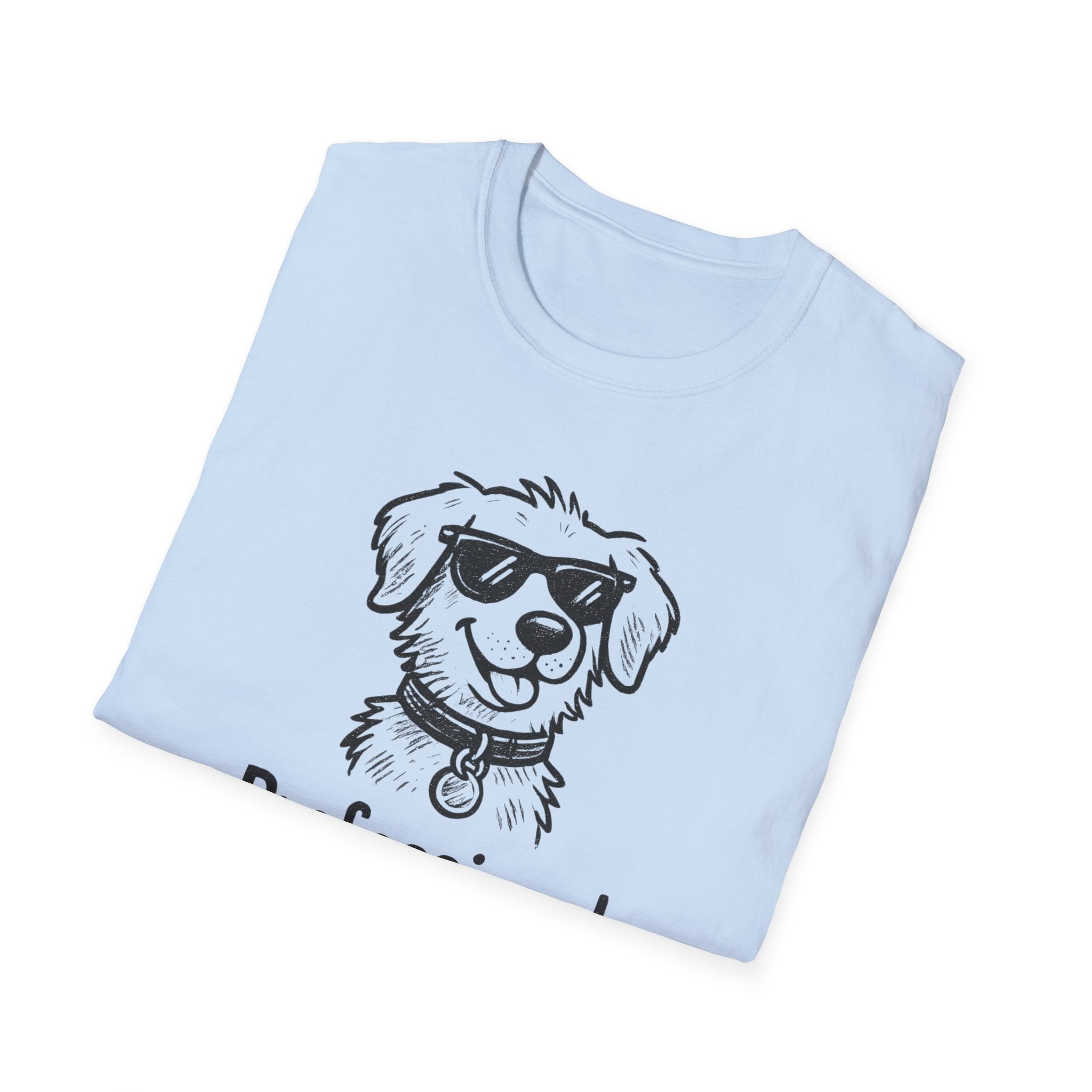 Professional Good Boy T-Shirt — Cute Dog Graphic Tee for Dog Lovers